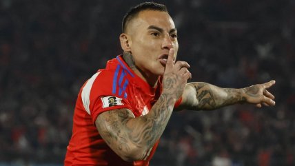   [VIDEO] Eduardo Vargas apareció ante Venezuela y marcó el 1-1 