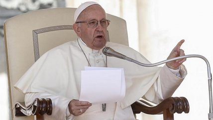   El papa pide 