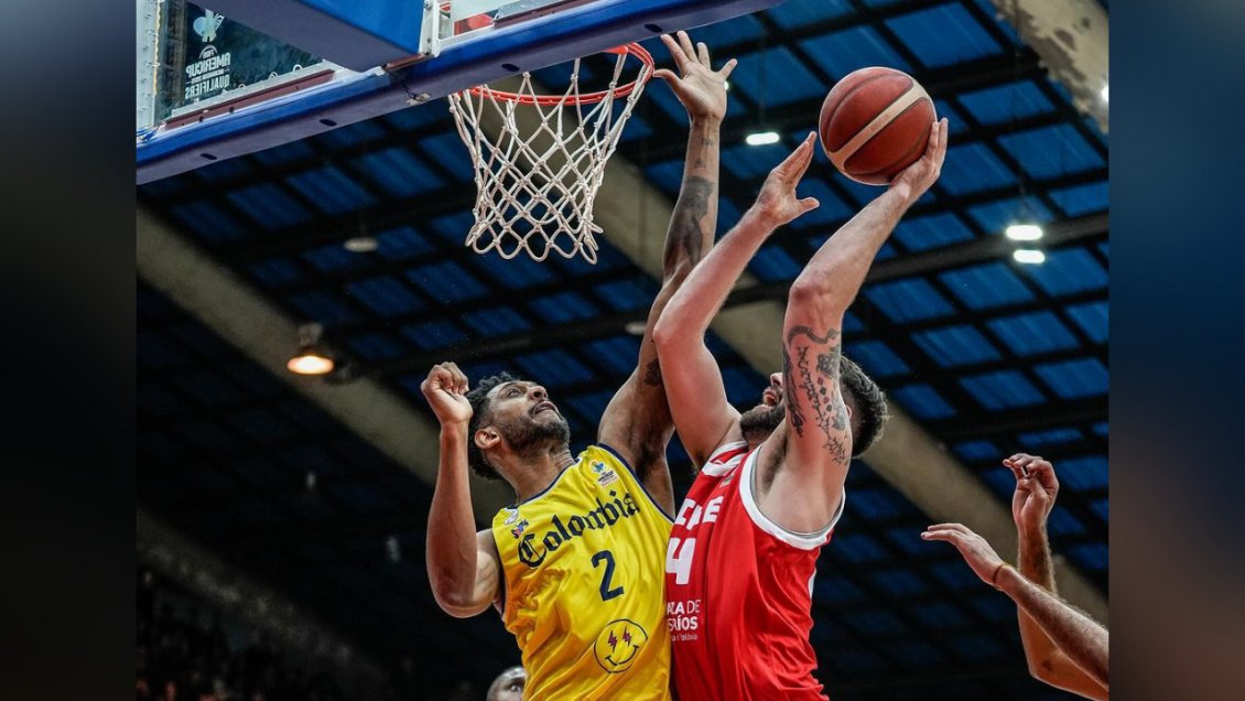 Chile sufrió duro tropiezo ante Colombia en las clasificatorias para la AmeriCup 2025 Chile sufrió duro tropiezo ante Colombia en las clasificatorias para la AmeriCup 2025