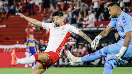   Huracán de Echeverría y Alarcón igualó con Boca Juniors en duelo que tuvo un polémico final 