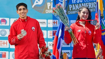   Chile logró dos medallas de plata en los Panamericanos de escalada 