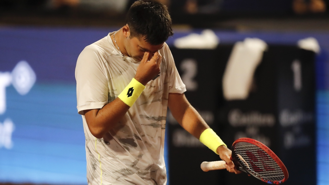 Barrios desaprovechó un match point y quedó eliminado del Challenger de Temuco Barrios desaprovechó un match point y quedó eliminado del Challenger de Temuco