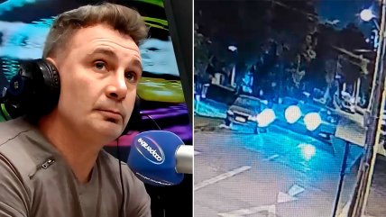   Cámara de vigilancia captó asalto a Marcelo Barticciotto y Antonella Ríos 