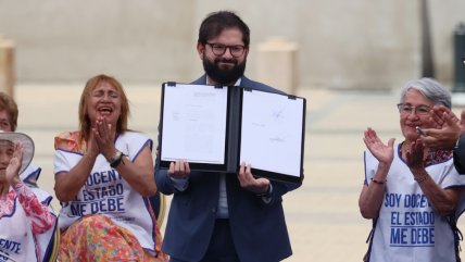   Gobierno presentó proyecto para pagar deuda histórica a profesores 