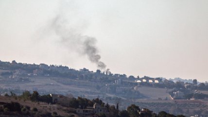   Israel bombardea localidades en sur del Líbano tras lanzamiento de proyectiles de Hizbulá 