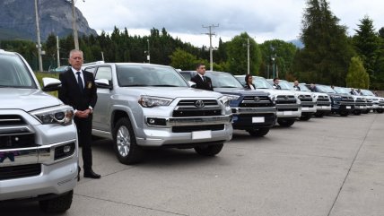   PDI de Aysén recibió 16 nuevos vehículos 