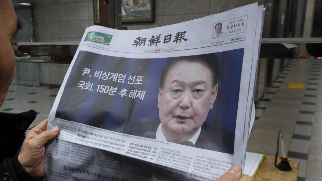 Presidente coreano perdió el apoyo del líder de su partido y quedó al borde de la destitución