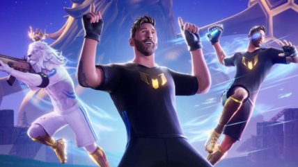   Lionel Messi llegó a Fortnite con dos skins que revolucionaron las redes 