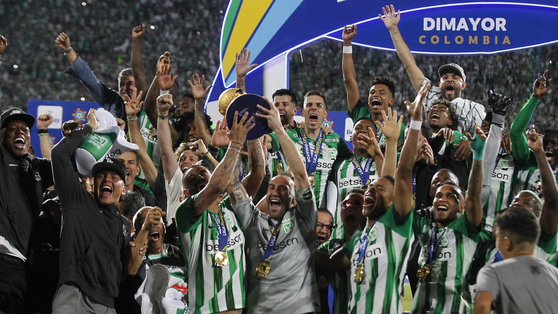 Atlético Nacional ganó la liga colombiana y entró a la fase de grupos de la Libertadores Atlético Nacional ganó la liga colombiana y entró a la fase de grupos de la Libertadores