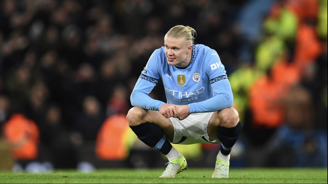 Guardiola defendió a Haaland: 