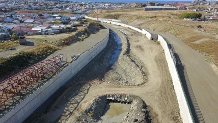   MOP busca concluir trabajos para evitar nuevos desbordes en el centro de Punta Arenas 