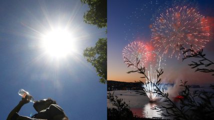   ¿Cómo estará el tiempo en Chile para el Año Nuevo 2025? ¿Habrá nubes en la costa? 