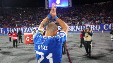   Universidad de Chile anunció la renovación de Marcelo Díaz en su cumpleaños 