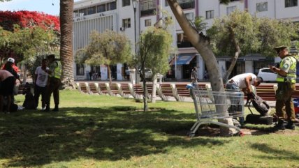   Municipio comenzó recuperación de la Plaza Colón de Antofagasta 