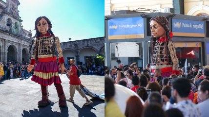   Amal, la muñeca gigante ya está en Chile: ¿Dónde y cuándo verla? 