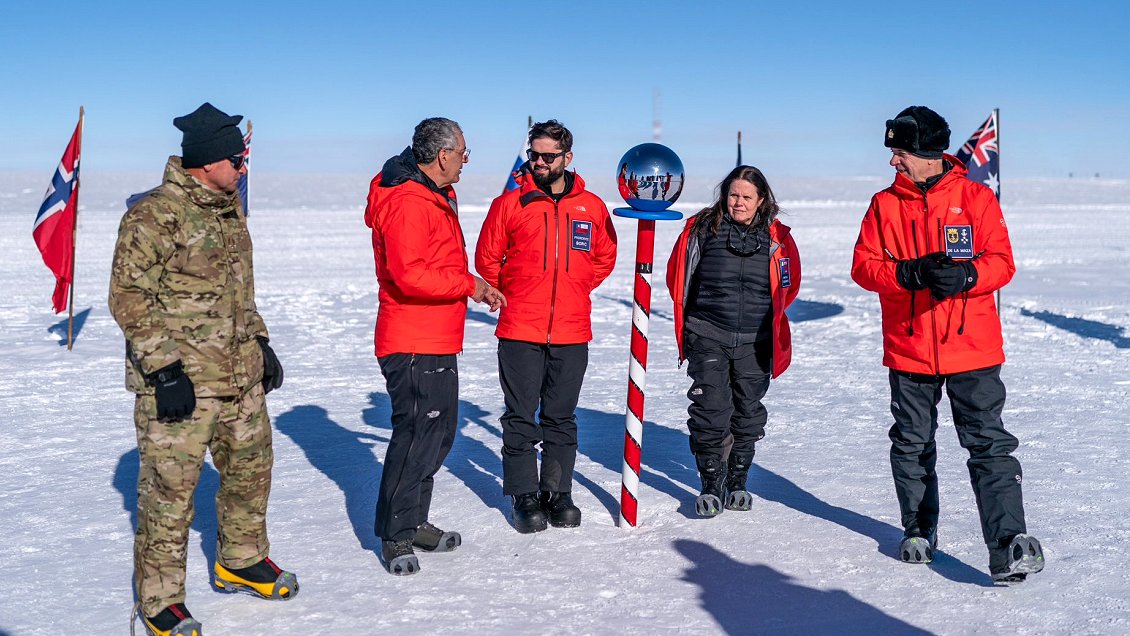 Con la visita al Polo Sur, 