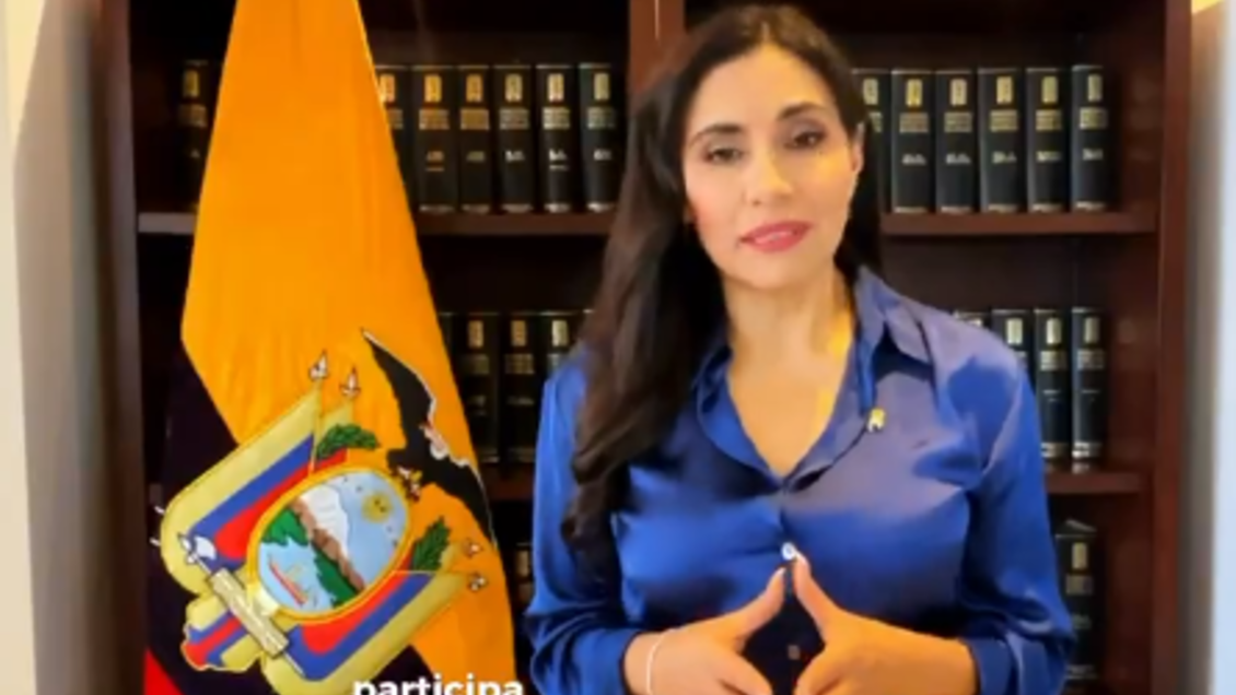 Vicepresidenta Verónica Abad asumirá este domingo la Presidencia de Ecuador