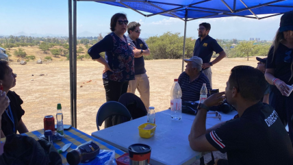   Buscan cementerio clandestino de detenidos desaparecidos en el Cerro Chena 