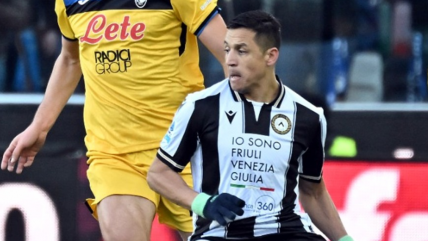  Udinese de Alexis empató contra Atalanta en la Serie A  