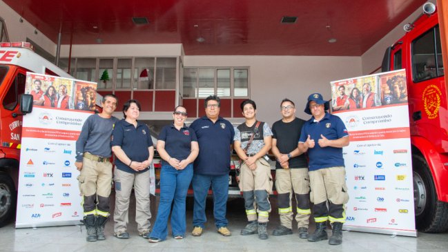 Red MTS entregó fondos para mejorar 36 cuarteles de bomberos de Chile