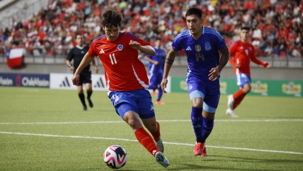  La Roja sub 20 cayó en su amistoso ante Argentina  