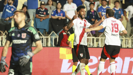   La U cayó ante River Plate en el cierre de una movida lucha en Concepción 