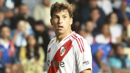   Gonzalo Tapia tras su debut en River Plate: Ya vendrán los goles 