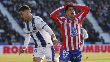   Atlético Madrid puso en riesgo su liderato tras una sorpresiva derrota contra Leganés 