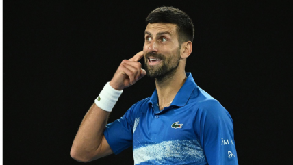   Djokovic evadió entrevista en cancha por 