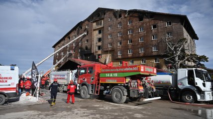   Incendio en hotel de Turquía dejó 69 muertos y 68 heridos 