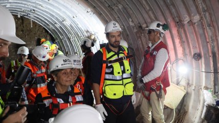   Alcalde Vodanovic valoró avances en obras para evitar desbordes en el Canal Santa Marta 