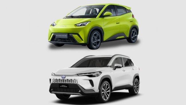 Los autos eléctricos e híbridos más vendidos de 2024 en Chile