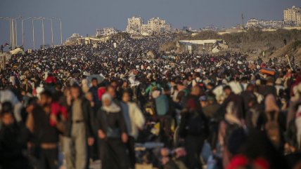  Más de 200 mil personas han regresado a su hogar en la devastada Gaza  