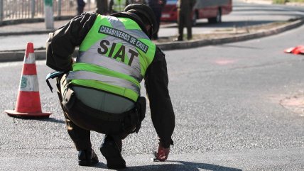   Camioneta chocó con barrera en la Ruta 5 en Ovalle: dos fallecidos 