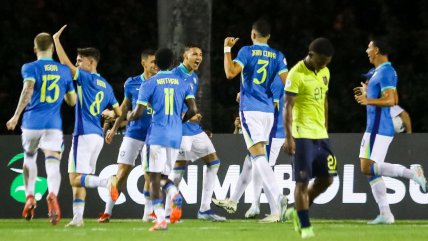   Brasil venció a Ecuador y avanzó al hexagonal final del Sudamericano Sub 20 