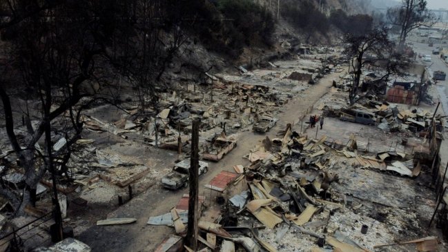 A un año del megaincendio, Gobierno entregó balance de su Plan de Reconstrucción