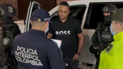  Capturan en Colombia a ‘Chocolate’, líder del Tren de Aragua  