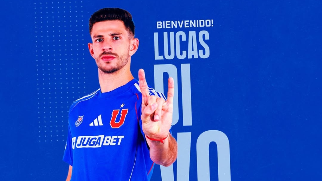 Lucas Di Yorio fue oficializado como jugador de la U: Lucas Di Yorio fue oficializado como jugador de la U: