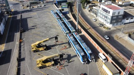   Llegaron a Chile dos nuevos trenes para el Biotren 