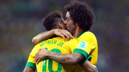   Neymar elogió a Marcelo como 