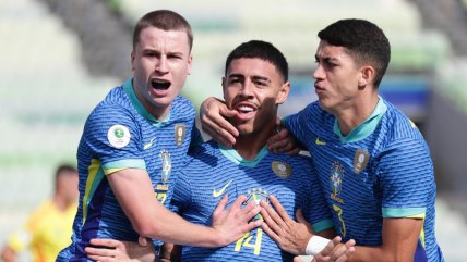   Brasil terminó el invicto de Colombia y alcanzó la cima del hexagonal del Sub 20 