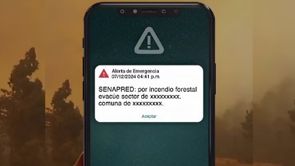  Alerta SAE: Si te llega esta alarma, debes evacuar 
