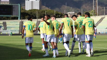   Brasil sacó pasaje para el Mundial Sub 20 en Chile tras vencer a Paraguay 