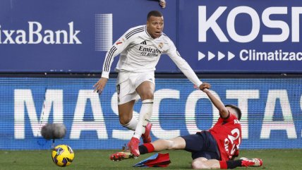   Real Madrid empató con Osasuna y comprometió su liderato en La Liga 