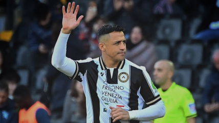   Alexis Sánchez sumó minutos en sólido triunfo de Udinese sobre Empoli en la Serie A 