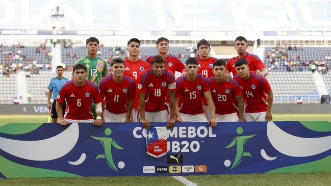 [ESTADÍSTICAS] Así quedó La Roja en la tabla tras el final del Sudamericano Sub 20