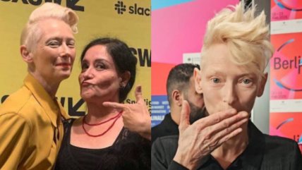   Tilda Swinton elogió a Catalina Saavedra tras trabajar juntas: 