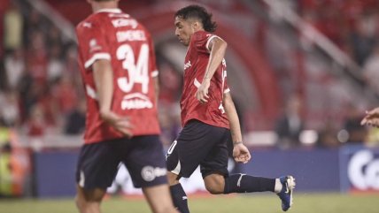   Cabral recibió sus primeras críticas en Argentina tras empate de Independiente 