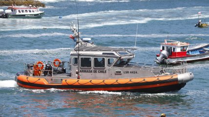   Naufragio en Talcahuano dejó al menos un tripulante muerto 