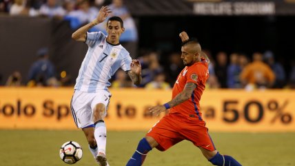   Di María contó que aún se medica por las finales perdidas ante Chile 